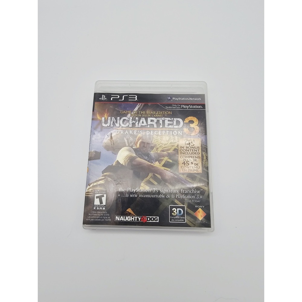 Uncharted 3: Drake's Deception -- Game of the Year Edition (Sony PlayStation 3,